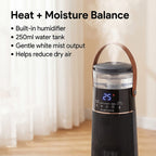 Bliss - Beyond PTC 4 in 1 - Heater and Humidifier 1100-2000 Watts - Black
