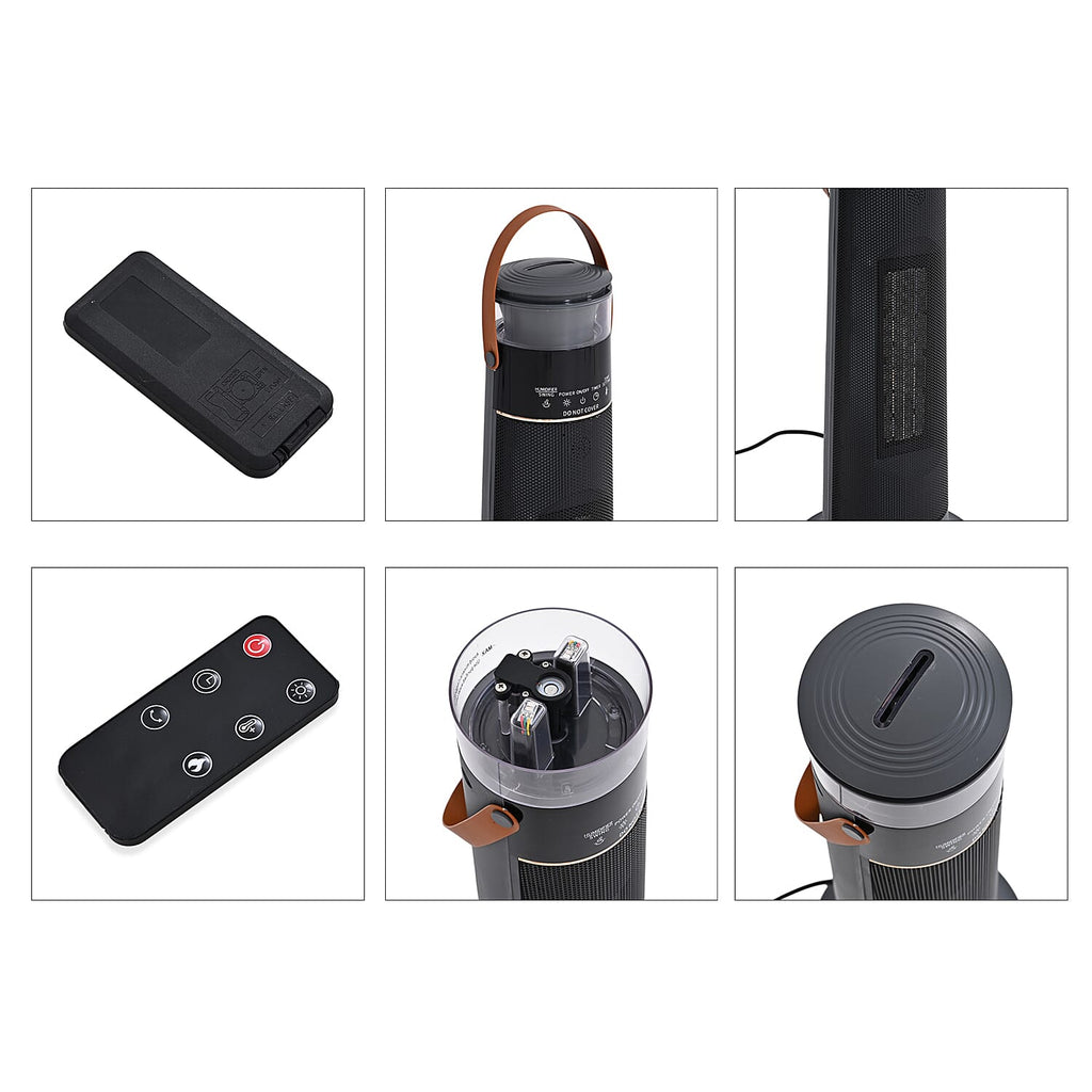 Bliss - Beyond PTC 4 in 1 - Heater and Humidifier 1100-2000 Watts - Black