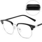 Blue Light Blocking Half-Rim Glasses
