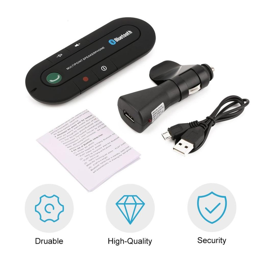 Bluetooth Hands-Free Car Speaker