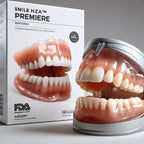 Boil-and-Bite Medical-Grade Denture Set (Upper & Lower)