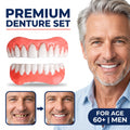 Boil-and-Bite Medical-Grade Denture Set (Upper & Lower)
