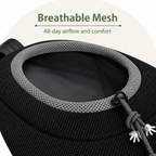 Breathable Mesh & Ergonomic Padded Dog Carrier Backpack (Removable Base)