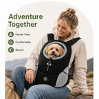 Breathable Mesh & Ergonomic Padded Dog Carrier Backpack (Removable Base)