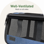 Breathable Mesh & Foldable Airline-Approved Travel Carrier