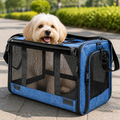 Breathable Mesh & Foldable Airline-Approved Travel Carrier