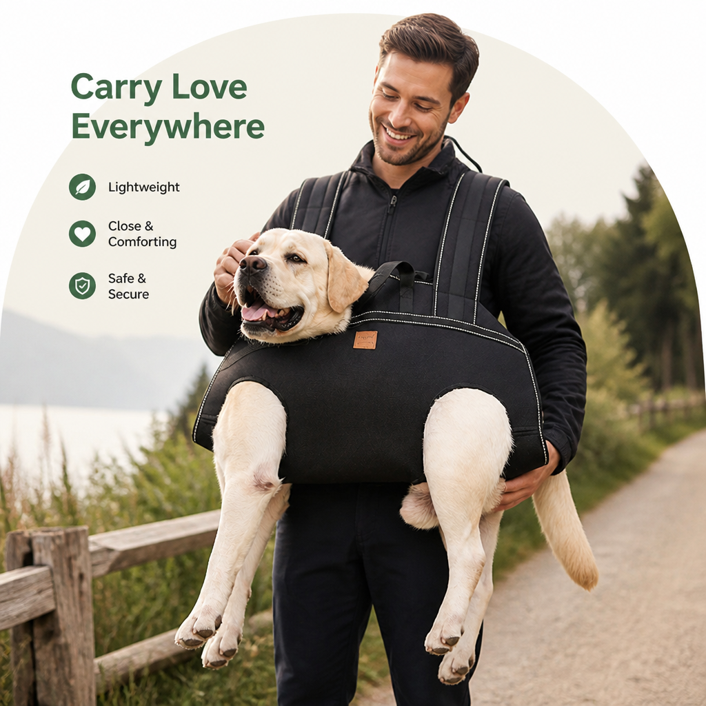 Breathable Oxford cloth & padded straps dog carrier backpack