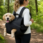 Breathable Oxford cloth & padded straps dog carrier backpack