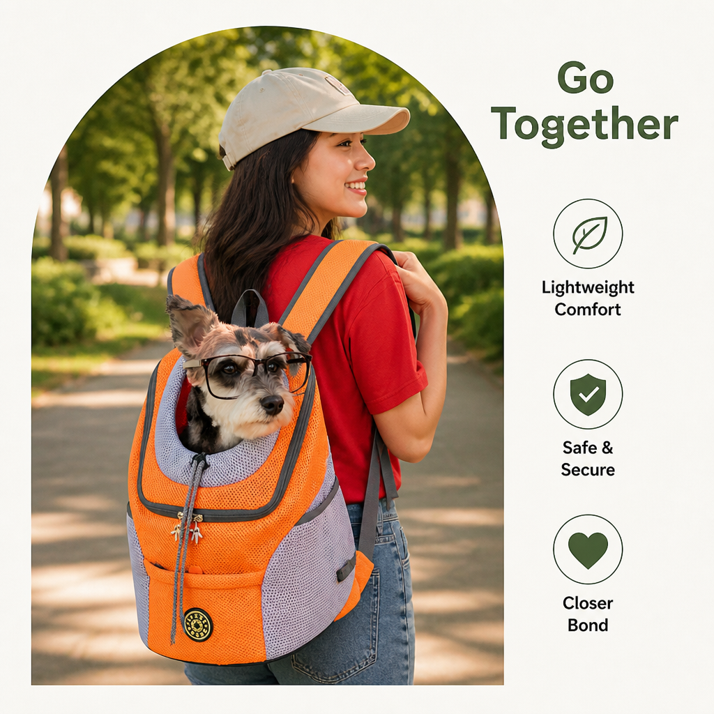Breathable Padded Hands-Free Backpack Carrier