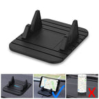 Car phone holder | Dashboard mount | Anti-slip silicone base | GripMate
