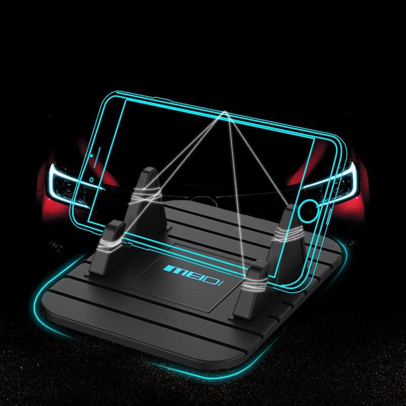 Car phone holder | Dashboard mount | Anti-slip silicone base | GripMate