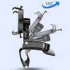 Car Phone Holder for Dashboard and Air Vent, 360 Rotating Phone Holder for Car, Universal Anti-Slip Car Phone Mount