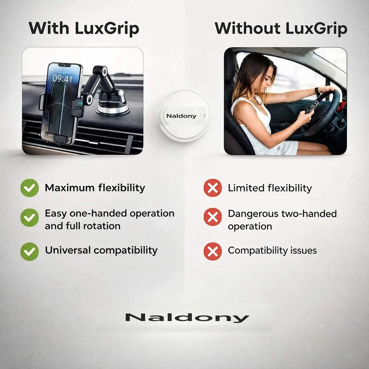 Car Phone Holder | LuxGrip