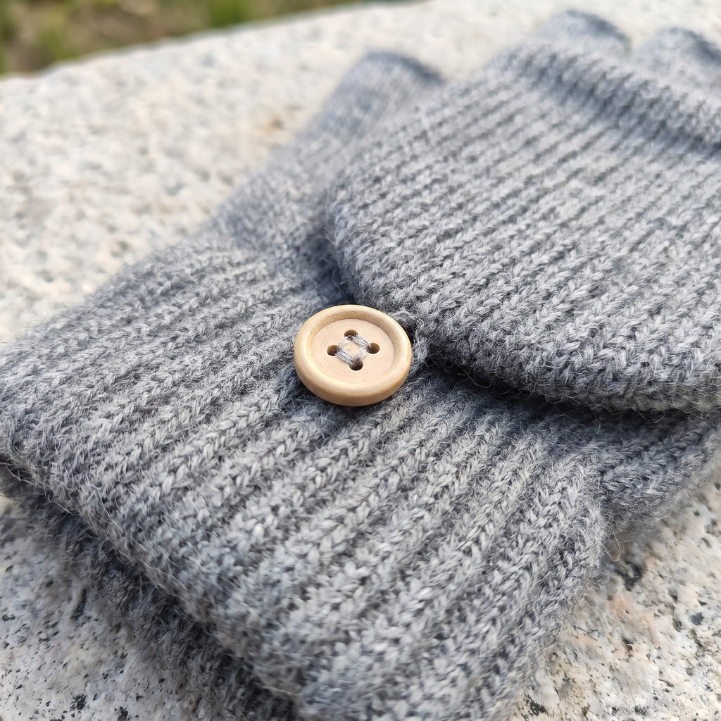 Cashmere Convertible Mittens Fingerless Knit Touchscreen Hand Warmers