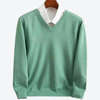 Cashmere Jumper for Men Crew Neck Pullover