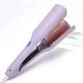 Ceramic Dual-Barrel Wave Iron — Negative Ion Plates, Precision Clamps