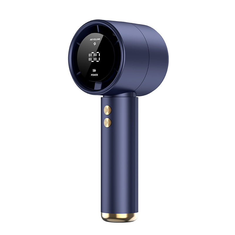 Compact Cordless Travel Hair Dryer — Digital LED Display, Ionic Function, Ergonomic Handle