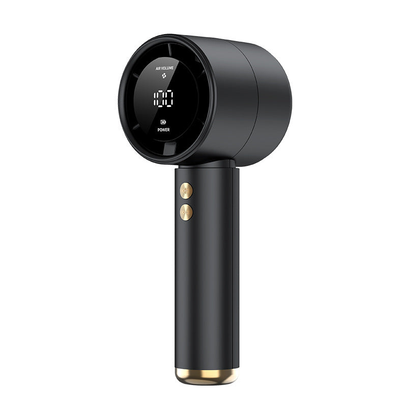Compact Cordless Travel Hair Dryer — Digital LED Display, Ionic Function, Ergonomic Handle