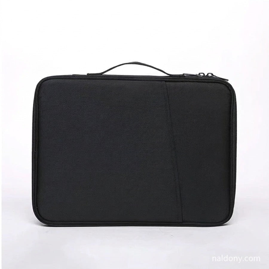Compact protective laptop sleeve