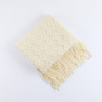 Cosy Knitted Throw Blanket