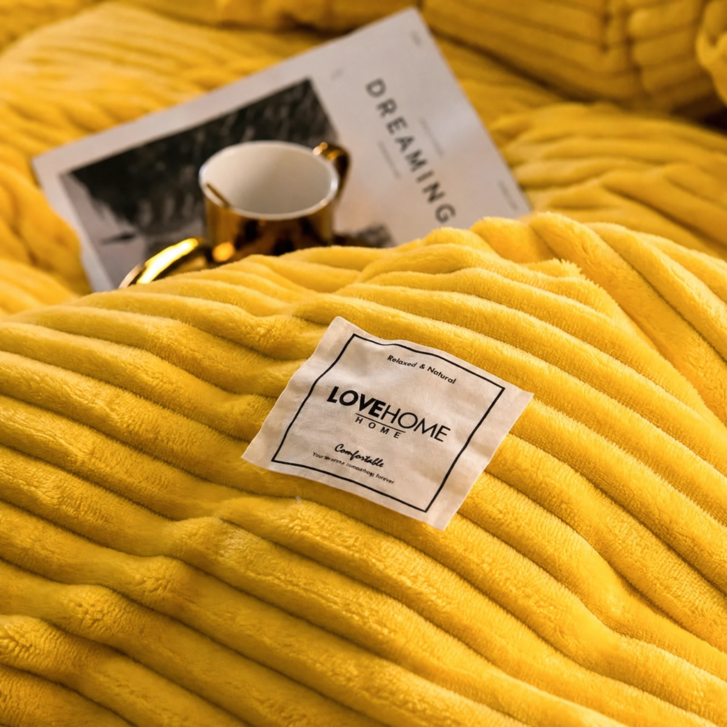 Cosy Velvet Fleece Duvet Cover | Extra Warm for Cold Nights