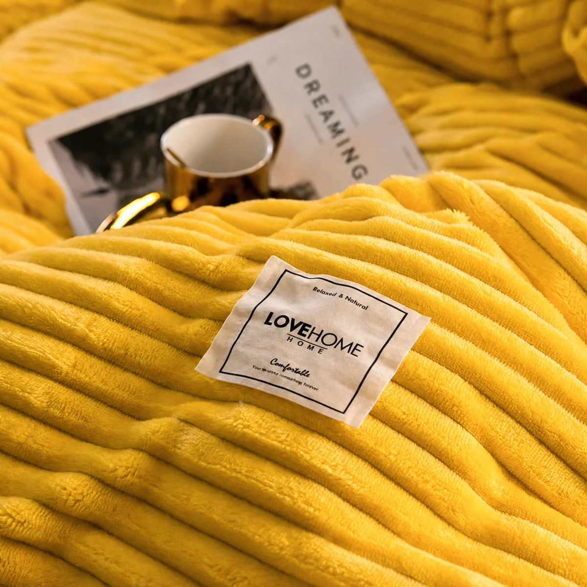 Cosy Velvet Fleece Duvet Cover | Extra Warm for Cold Nights