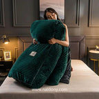 Cosy Velvet Fleece Duvet Cover | Extra Warm for Cold Nights