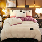 Cosy Velvet Fleece Duvet Cover | Extra Warm for Cold Nights