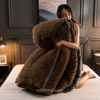 Cosy Velvet Fleece Duvet Cover | Extra Warm for Cold Nights