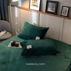 Cosy Velvet Fleece Duvet Cover | Extra Warm for Cold Nights