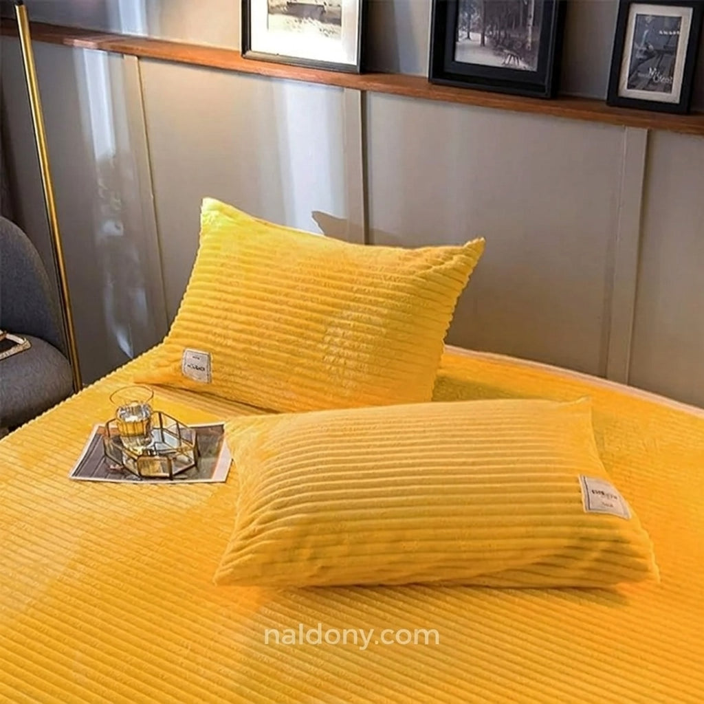 Cosy Velvet Fleece Duvet Cover | Extra Warm for Cold Nights