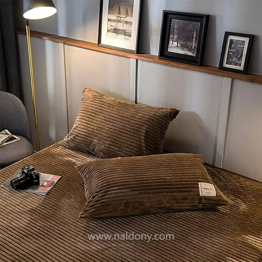 Cosy Velvet Fleece Duvet Cover | Extra Warm for Cold Nights