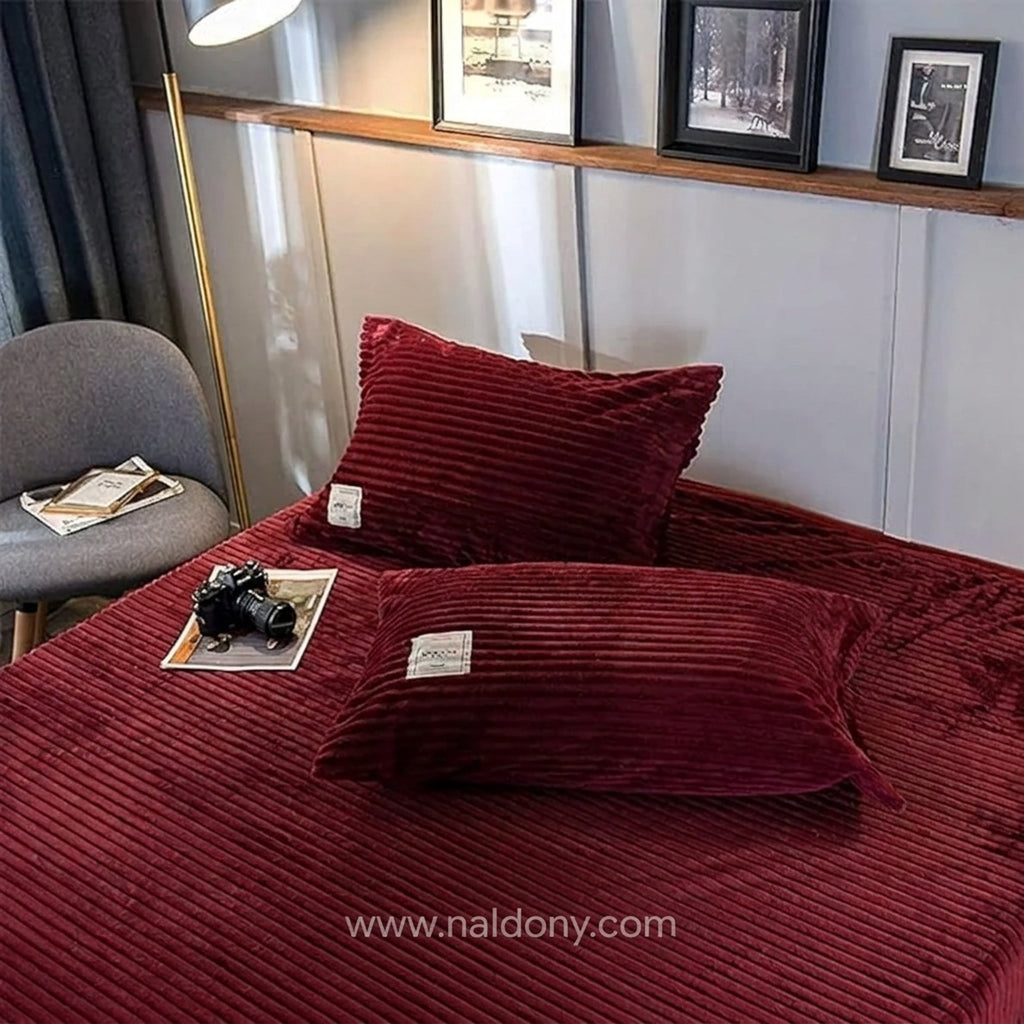 Cosy Velvet Fleece Duvet Cover | Extra Warm for Cold Nights