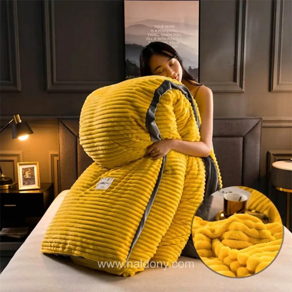 Cosy Velvet Fleece Duvet Cover | Extra Warm for Cold Nights