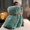Cosy Velvet Fleece Duvet Cover | Extra Warm for Cold Nights