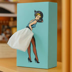 Decorative Tissue Box Cover - Novelty Dancer Design - Fun Home & Office Decor