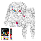 DIY Colour-In Pyjama Set for Kids – 8 Patterns to Personalise