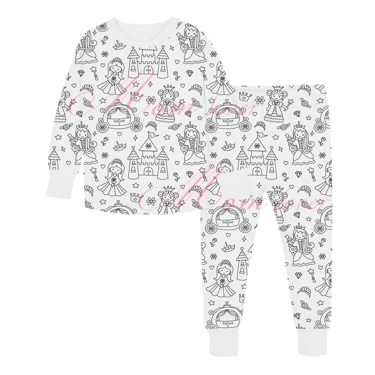 DIY Colour-In Pyjama Set for Kids – 8 Patterns to Personalise