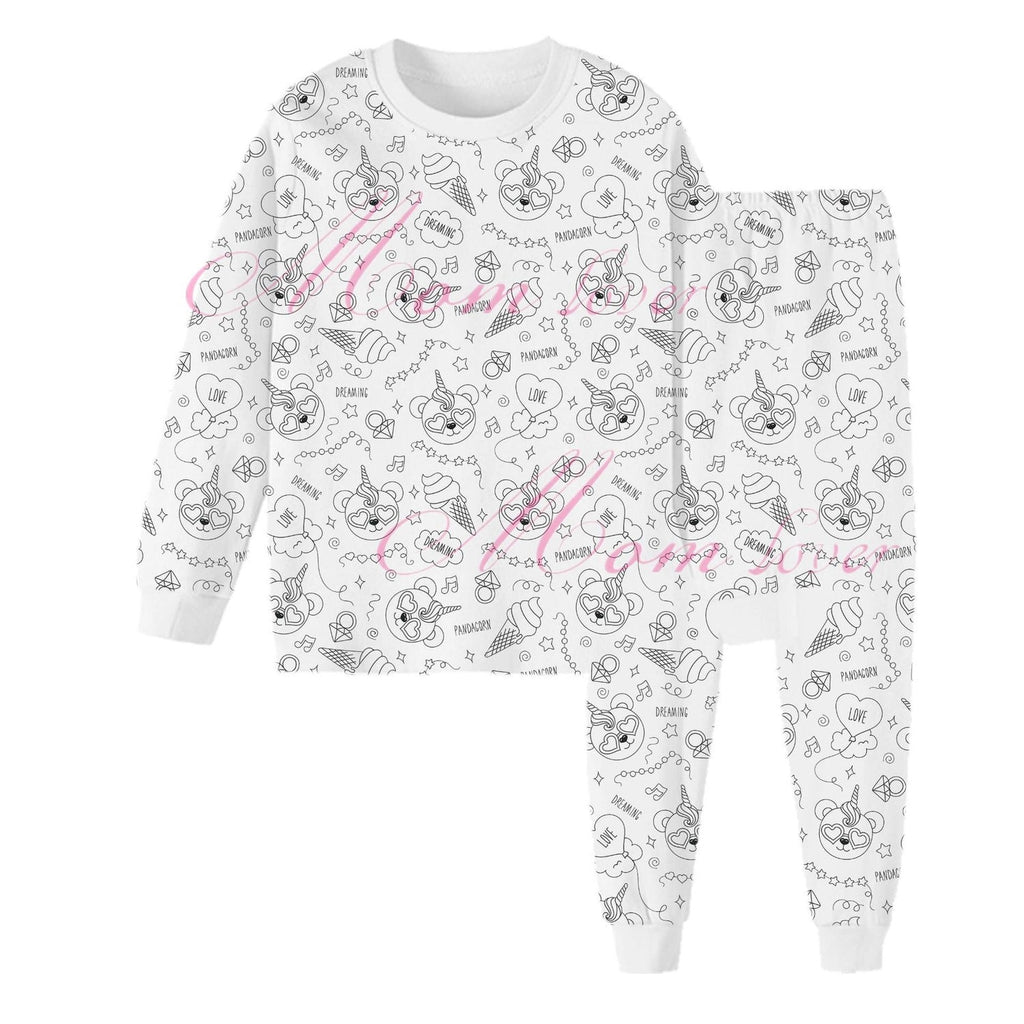 DIY Colour-In Pyjama Set for Kids – 8 Patterns to Personalise