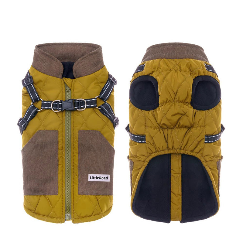 Dog 3-in-1 Winter Coat with Integrated Harness