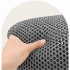 Double-layer honeycomb & waterproof cat litter mat