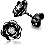 Earrings Mother's Day Gift Gold Birthstone Flower Stud Jewellery