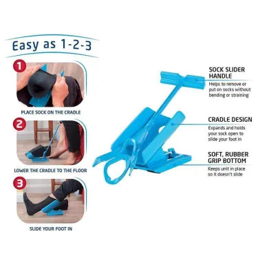 Effortless Sock Aid Kit for Compression & Everyday Socks