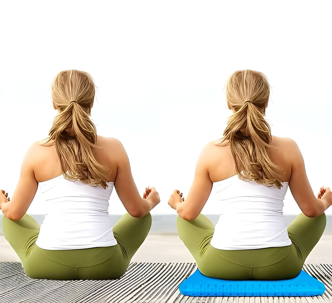 Ergonomic Gel Seat Cushion for Office, Car, and Everyday Seating Comfort