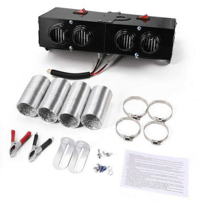 Fast Heating 500W Electric Car Heater and Fan