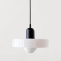 Fjolyn Indoor Ceiling Lamp With Glass Finished In Bauhaus Style