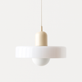 Fjolyn Indoor Ceiling Lamp With Glass Finished In Bauhaus Style