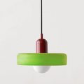Fjolyn Indoor Ceiling Lamp With Glass Finished In Bauhaus Style