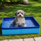 Foldable Pet Paddling Pool (Anti-Slip PVC Base)