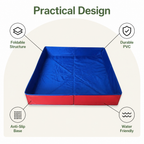 Foldable Pet Paddling Pool (Anti-Slip PVC Base)